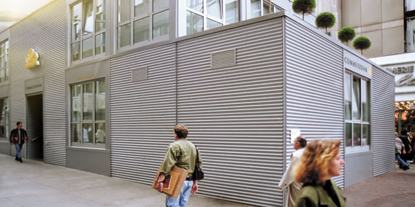 Containerbau in Modulbauweise als Buerogebaeude