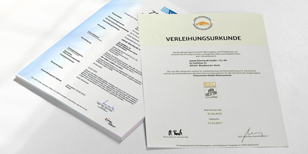 Hochwertige Module und Container von EBERHARDT Modulbau