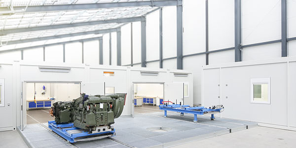 Produktionscontainer als kurzfristige und mobil einsetzbare Werkstattlösung