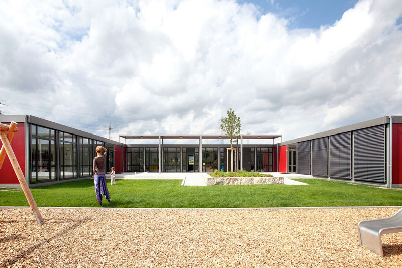 Neues KiTa-Gebäude für Kindertagesstätte Königsblick in Frankfurt