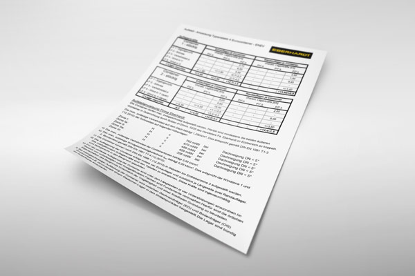 Eberhardt Aufstellanweisung